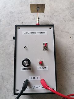 Selbstgebautes Coulombmeter-Messgerät
