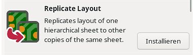 Software-Dialogfeld Replicate Layout
