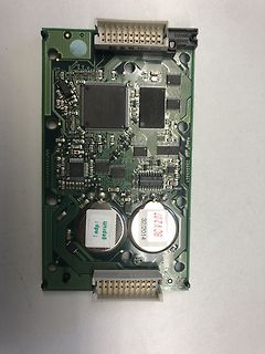 Leiterplatte mit integriertem Runddisplay