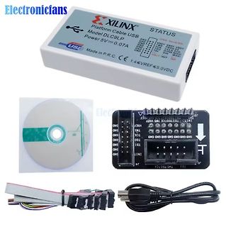 Xilinx Platform Cable USB Set mit CD und Kabeln