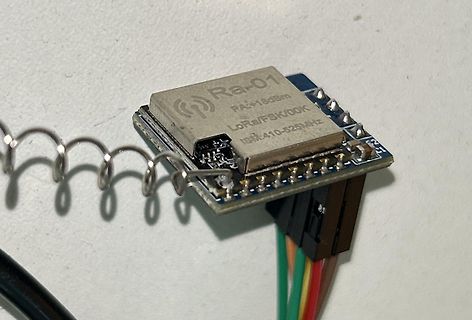 Ra-01 LoRa Funkmodul mit Antenne