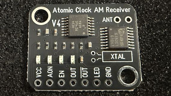 Atomic Clock AM Receiver Platine V4