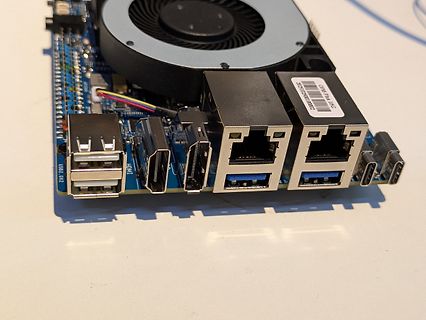 Anschlüsse eines Single Board Computers