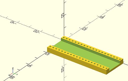 3D-CAD-Ansicht eines Leiterplatten-Layouts