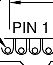 Ausschnitt eines Schaltplans mit Pin-Beschriftung