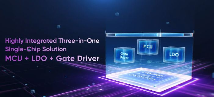 Werbung für Single-Chip-Lösung MCU LDO Gate Driver