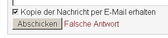 Ausschnitt einer Foren-Benutzeroberfläche
