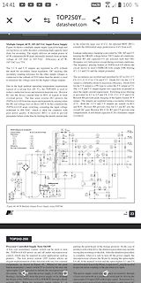 Schaltplan eines 60 W Netzteils mit TOP246