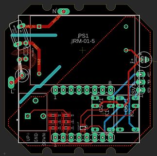 PCB-Layout einer Leiterplatte