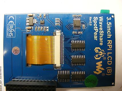 WaveShare 3.5 inch RPi LCD (B) Platine