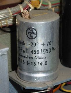 Elektrolytkondensator in einem Gerät