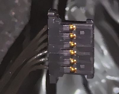 Flachbandkabel mit Anschlussstecker