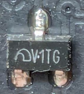 Nahaufnahme eines elektronischen Bauteils