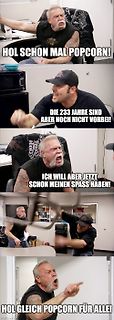 Meme mit dem Schauspieler Samuel L. Jackson