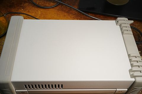 Oberseite eines elektronischen Messgerätes