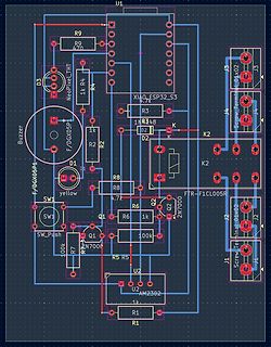 Schaltplan mit ESP32-S3 Mikrocontroller