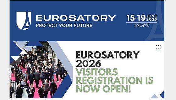 Werbebanner für die Messe Eurosatory 2026