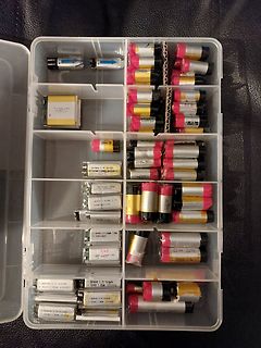 Sortimentsdose mit LiPo-Akkus