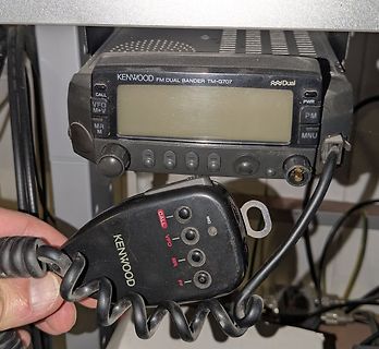 Kenwood TM-G707 Funkgerät mit Mikrofon
