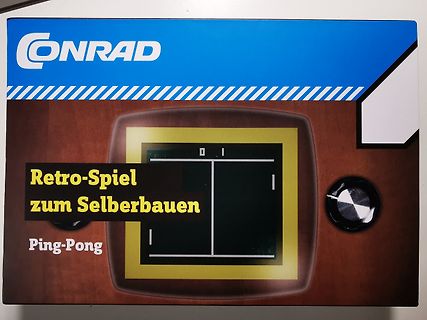 Verpackung eines Conrad Retro-Spiel zum Selberbauen