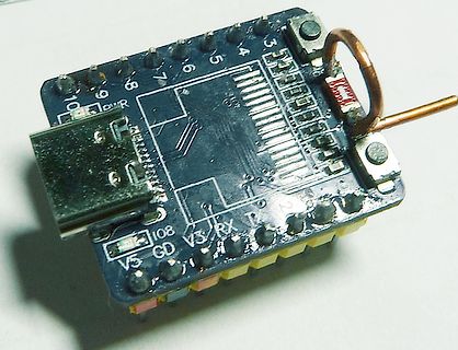 Mikrocontroller-Entwicklungsboard mit USB-Anschluss