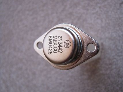 Transistor 2N3442 in TO-3 Gehäuse