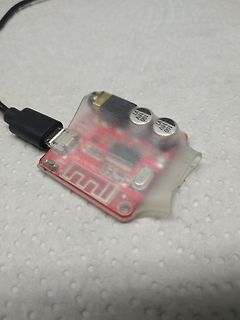 USB-Leiterplatte in transparentem Gehäuse