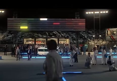 Szene aus einem Film oder einer Theateraufführung