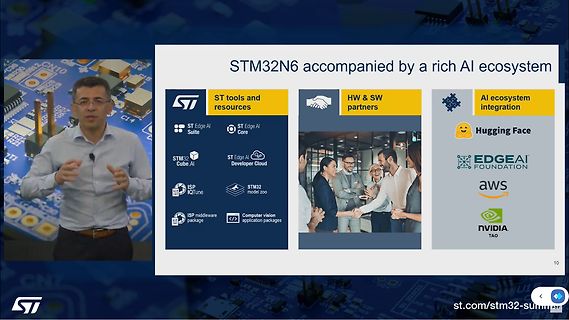 Präsentation von STM32N6 KI-Ökosystem
