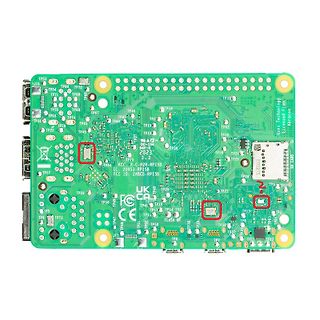 Leiterplatte eines Raspberry Pi Compute Module