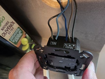 Verkabelung eines Motorschalters