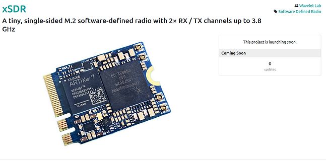M.2 Software Defined Radio Modul