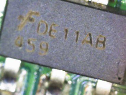 Nahaufnahme eines elektronischen Bauteils