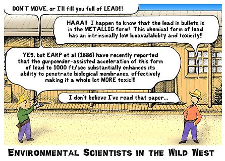 Comic über Umweltwissenschaftler im Wilden Westen