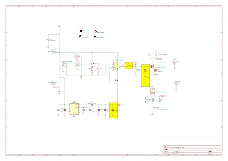 Schaltplan einer elektronischen Schaltung