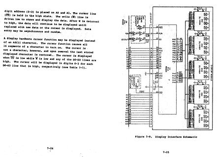 Display Interface Schematic