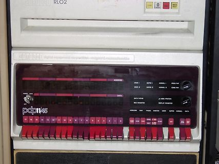 PDP-11/45 Computerfrontpanel