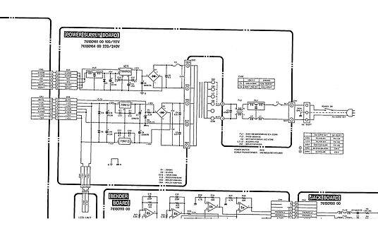 Schaltplan eines Power Supply Boards