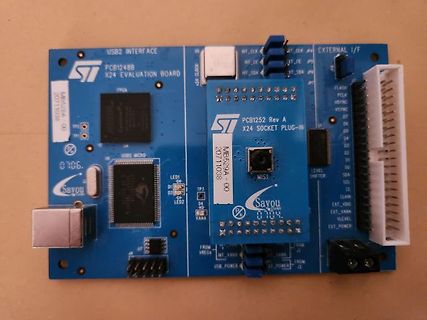 ST X24 Evaluation Board mit PC81252 Plug-in Modul