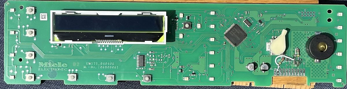 Miele Elektronik-Leiterplatte mit Display