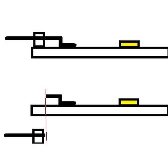 Schematische Zeichnung eines mechanischen oder elektrischen Aufbaus