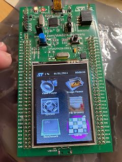 STM32F429I-DISC1 Discovery Board mit Display