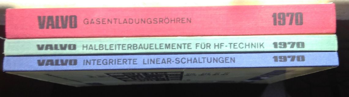 Drei Valvo Kataloge aus dem Jahr 1970