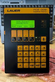 Lauer topline micro Bedienpanel