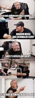 Meme mit dem Programmierer/Techniker-Humor