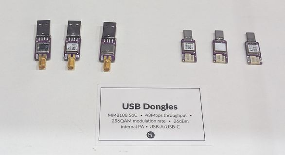 USB Dongles mit technischen Spezifikationen