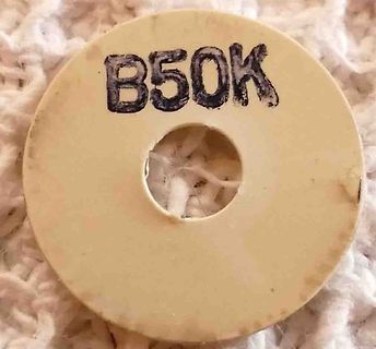 Potentiometer mit der Aufschrift B50K