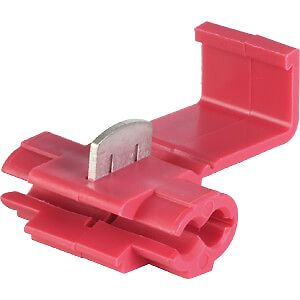 Rotes Kunststoff-Steckverbinder-Bauteil