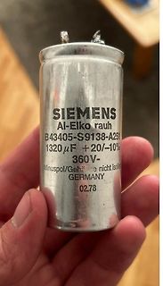 Siemens Elektrolytkondensator