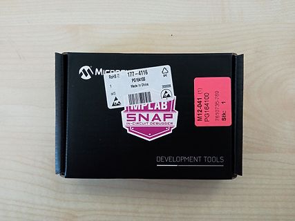 Verpackung eines MPLAB SNAP In-Circuit Debuggers